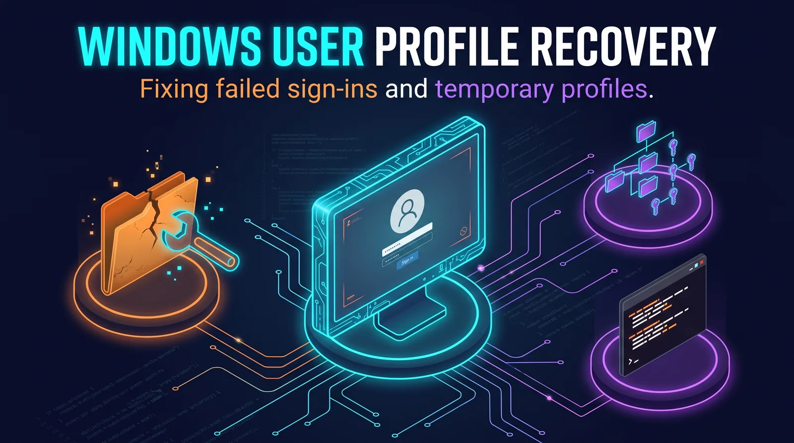Windows User Profile Recovery